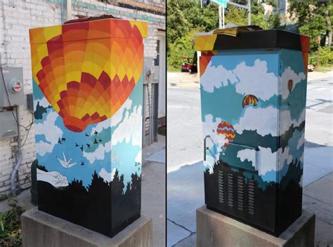 art district metal box|Utility Boxes Program .